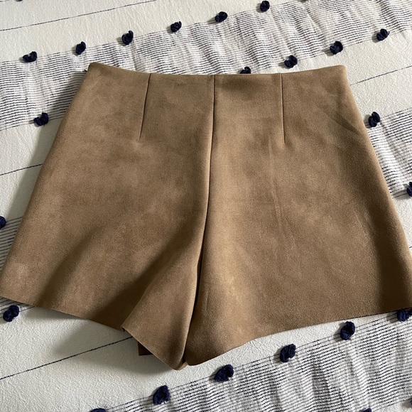 Faux Suede ZARA Skort - Size Small - Picture 3 of 7